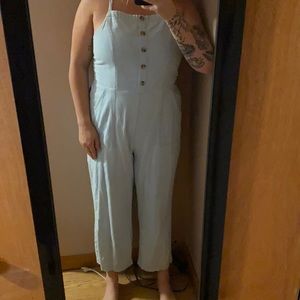 Chambray jumpsuit